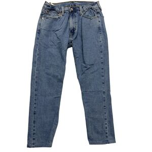 Levi's 511 Jeans Mens 34x34 Blue Light Wash Slim Straight Leg Denim Pants